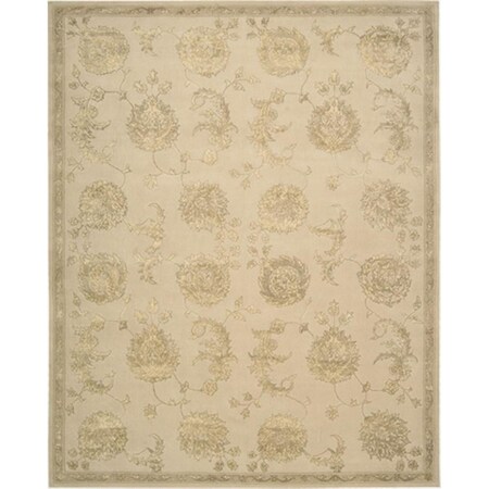 Nourison Regal Area Rug Collection Sand 3 Ft 9 In. X 5 Ft 9 In. Rectangle 99446055187